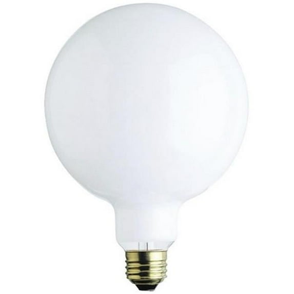 310700 60 watt G40 Incandescent Light Bulb, White