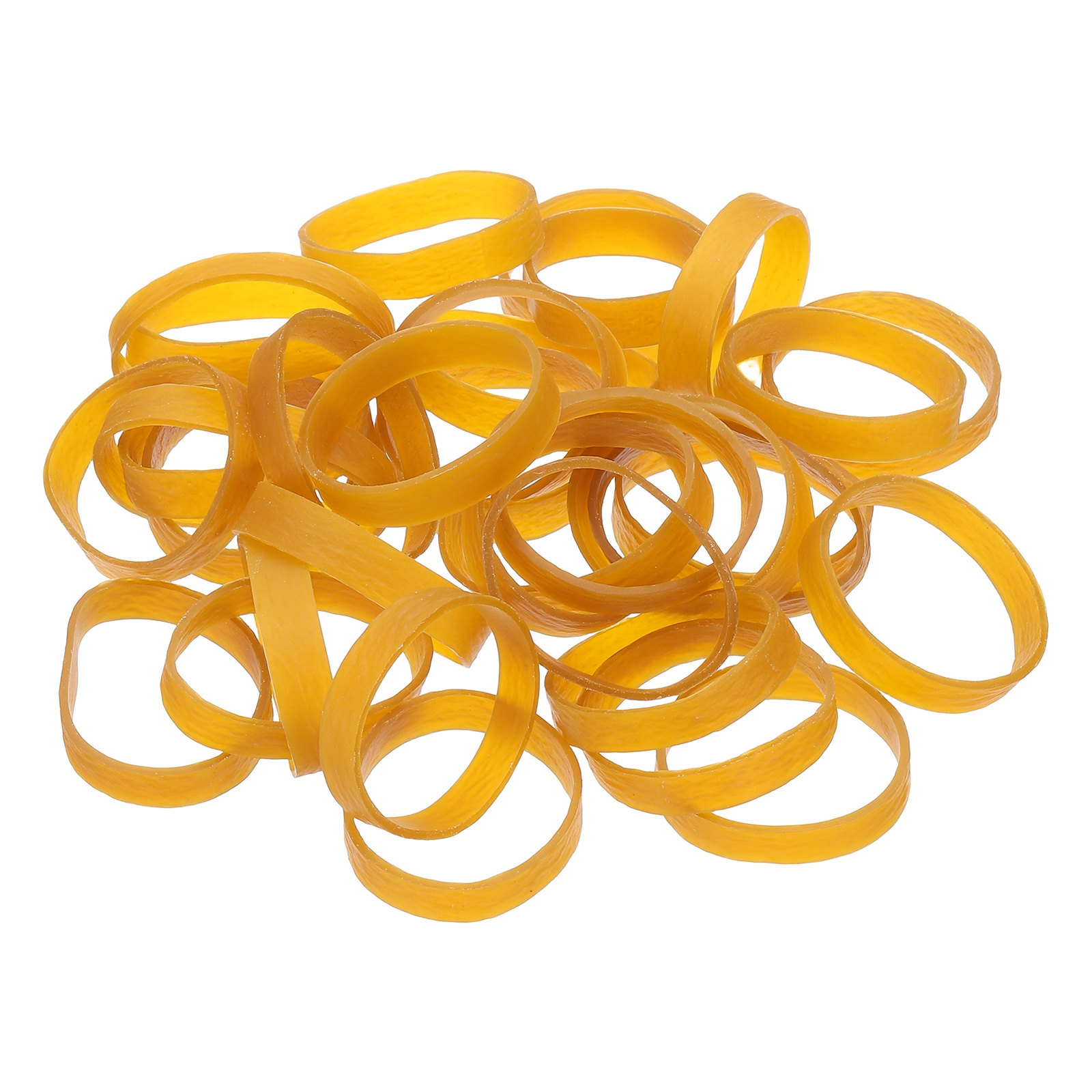 310Pack Rubber Bands, 2.56x0.35 Inch Elastic Bands for Office Supplies, Yellow