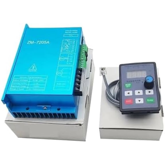310V High Voltage High Power DC Brushless Motor Driver 220V AC Max. 5A 1100W BLDC with Handheld Intelligent Setting Unit ZM-7205$$Electrical