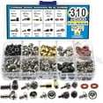 thumbnail image 1 of 310pcs Motherboard Standoffs Screw, PC Computer Screws Kit Set for Mainboard, Hard Drive HDD, Case, Fan, Power Graphics,CD-ROM, 1 of 1