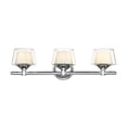thumbnail image 1 of 311-3W-PC-CLW-LED-Innovations Lighting-Laguna - 3 Light Bath Vanity In Retro Style-7.25 Inches Tall and 24 Inches Wide Polished Chrome LED, 1 of 1