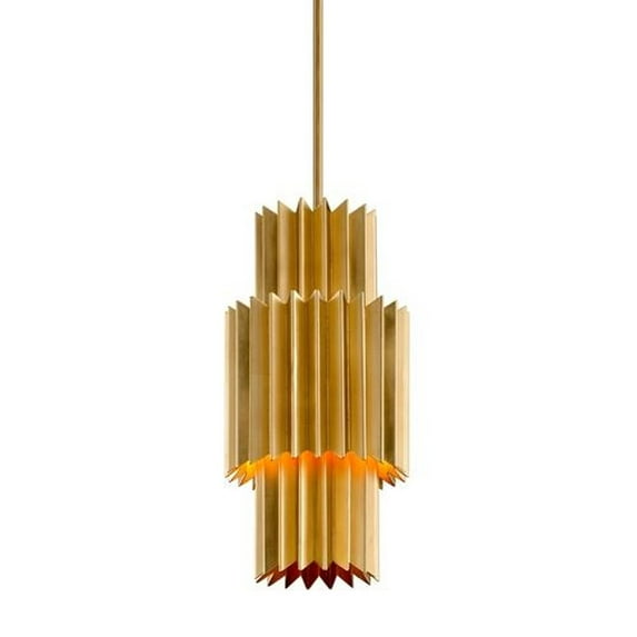 311-42-GL-Corbett Lighting-Moxy - 1 Light Pendant -Traditional Installation