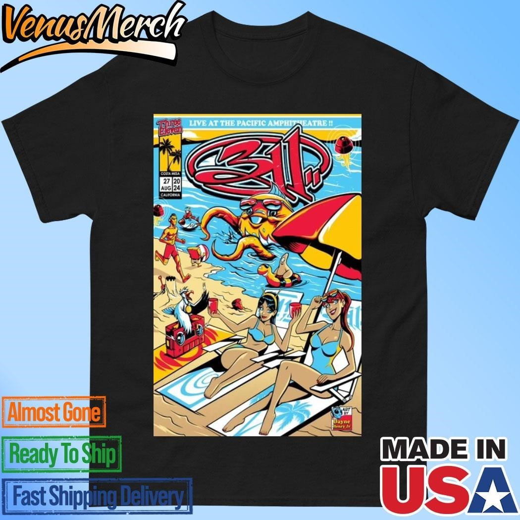 311 At The Pacific Amphitheatre In Costa Mesa Ca On August 27 2024