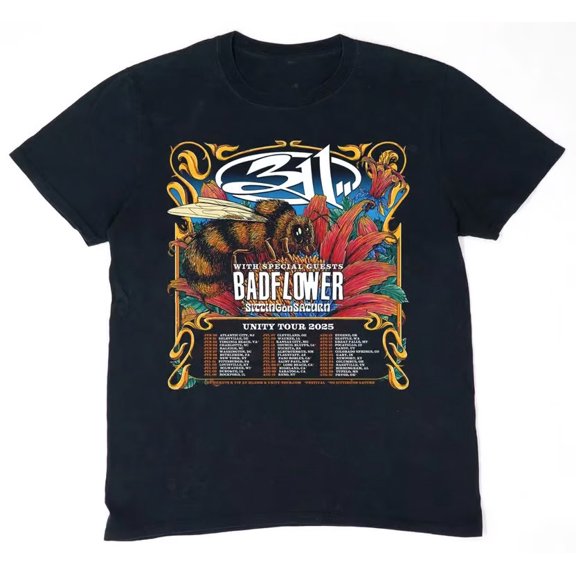 311 Band THE UNITY TOUR 2025 Collection Gift for Fan S to 5XL T-shirt K754