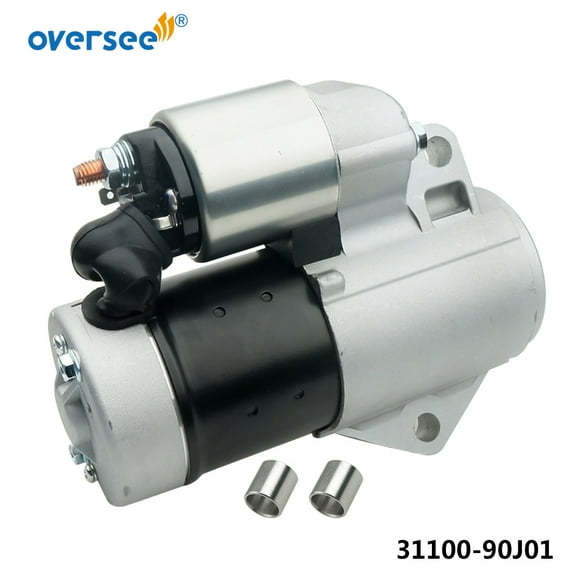 31100-90J01 Starter Motor for Suzuki Outboard Motor 4 Storke DF90 DF100 DF115 DF140, 31100-90J00, S114-837