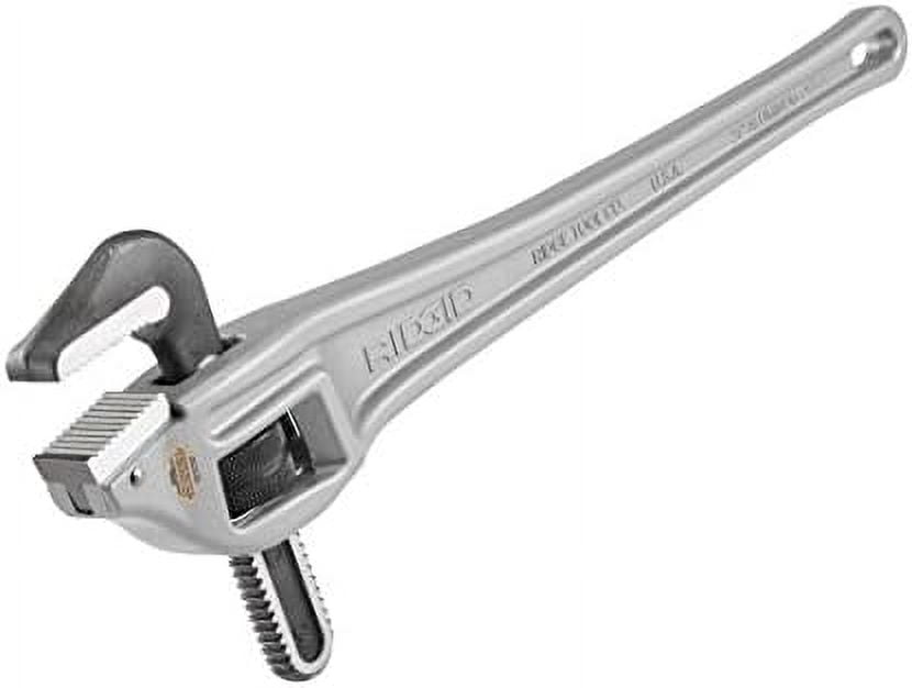31130 Model 24 Aluminum Offset Pipe Wrench, 24Inch Plumbing Wrench