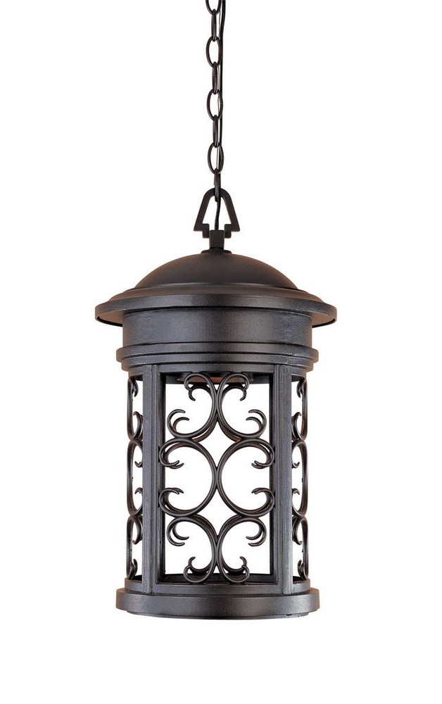 31134-ORB-Designers Fountain-Ellington - One Light Outdoor Hanging Lantern-Oil Rubbed Bronze Finish - image 1 of 4