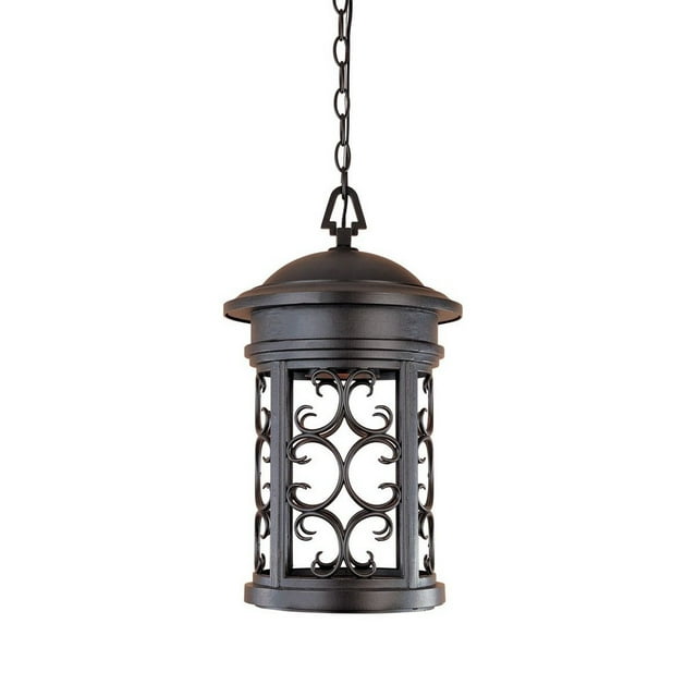 31134-ORB-Designers Fountain-Ellington - One Light Outdoor Hanging Lantern-Oil Rubbed Bronze Finish