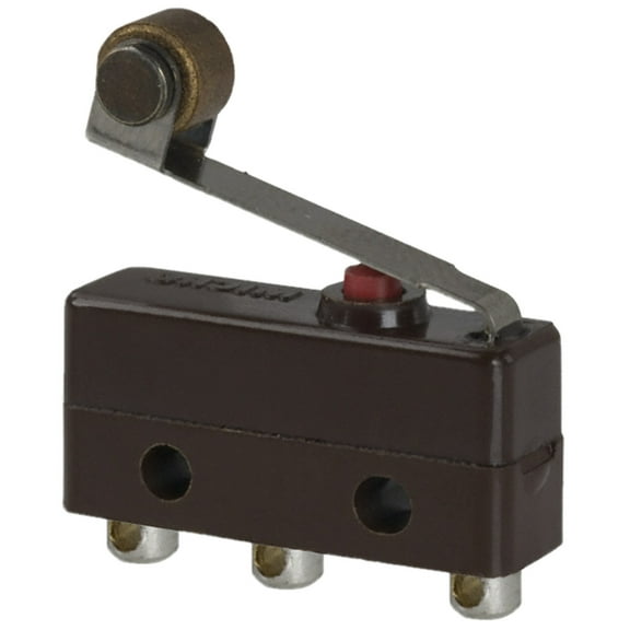 311SM706-T Switch Snap Action N.O./N.C. Roller Lever Turret Solder 4A 0.16N Screw Mount