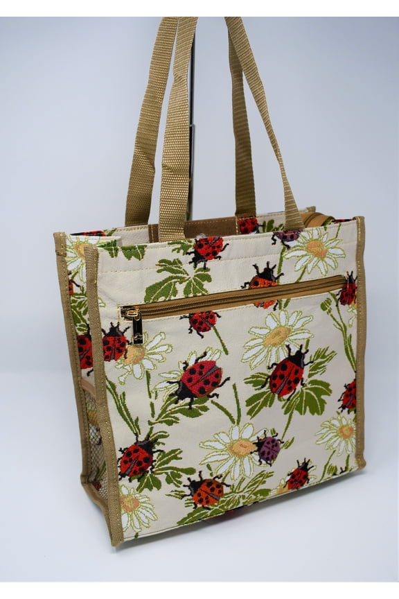 312 - Ladybug Shopper Tote