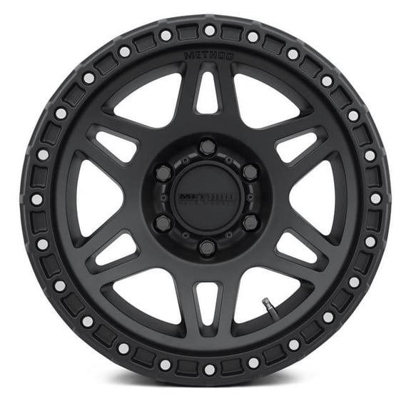 312 Matte Bolt Pattern, Black - 17 x 9 x 5 x 127 in. & 71.5 mm