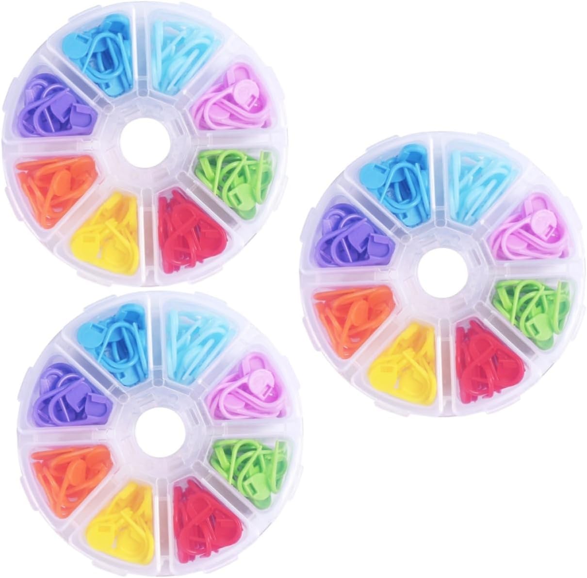 312 Pcs Locking Stitch Markers for Knitting Knit Stitch Markers Tool