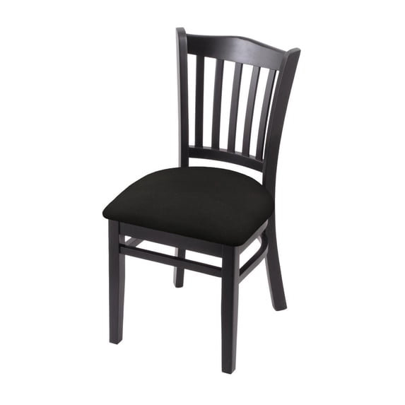 3120 18" Chair with Black Finish and Canter Espresso Seat