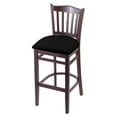 thumbnail image 1 of 3120 30" Stool with Dark Cherry Finish, Black Vinyl Seat, 1 of 2