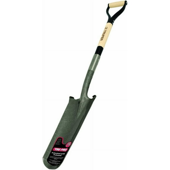 31253 Tru Pro 16-Inch Drain Spade with D-Handle