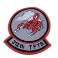 thumbnail image 1 of 312th Tactical Fighter Squadron Patch – With Hook and Loop, 1 of 2
