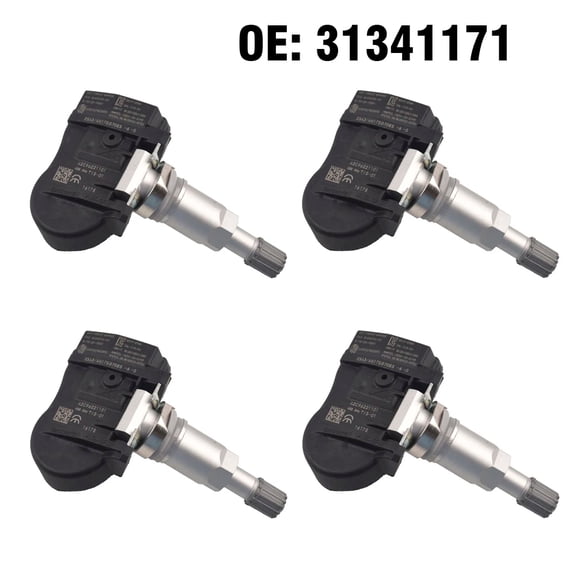 31341171 Car Tire Pressure Monitor System Sensor 4PCS For Volvo C30 C70 S40 S60 S70 V40 V60 XC60 TPMS 433MHZ 31341893 31445473