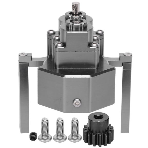 313mm Wheelbase Metal Chassis Frame Front Gear Box Fit for 1/10 Crawler Car PartsTitanium