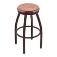 thumbnail image 1 of Holland Bar Stool Co Misha 36 in. Extra Tall Swivel Bar Stool with Wood Seat, 1 of 2