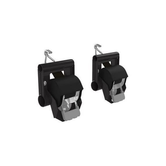 31493 Retractable Ratchet Straps with Pro III Mount Brackets