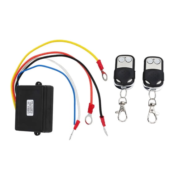 315-433MHZ Winch Remote Control Switch Receiver Kit Universal for ATV