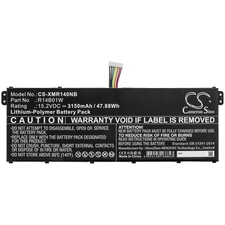 3150mAh R14B01W Battery for Xiaomi Redmi Book 14 XMA1901-AA/AG