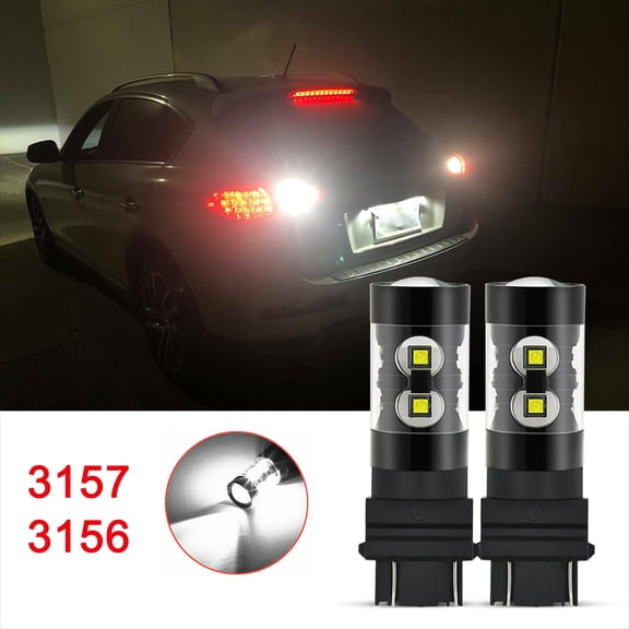 3157 3057 LED Backup Reverse Light Bulbs 6000K For Chevrolet Cavalier 1995-2005