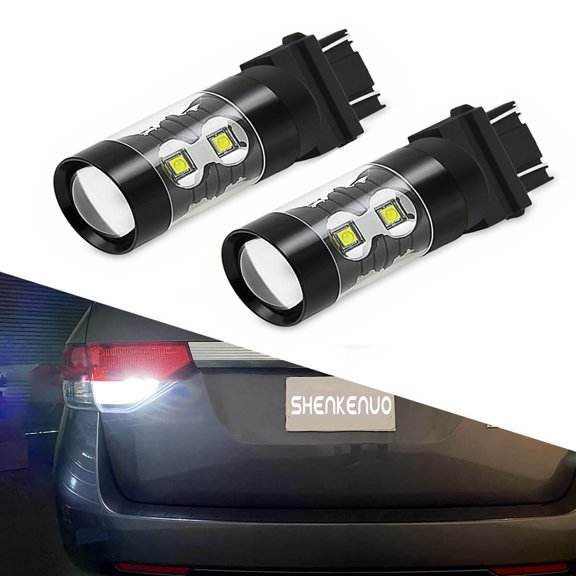 3157 LED Backup Reverse Light Bulbs Kit 2pc 6000K For Chevy Uplander 2005-2009