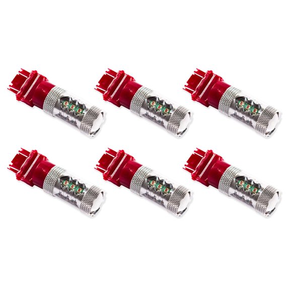 3157 LED Bulb XP80 LED Red Set of 6 Diode Dynamics DD0059H