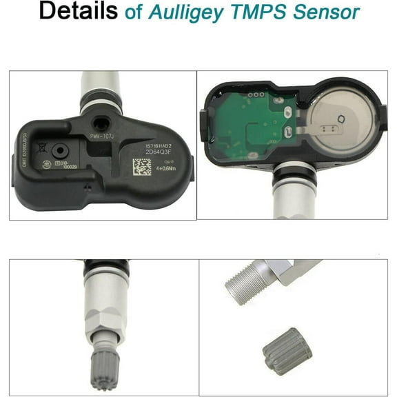 KOONDHEENE Digital 900 PSI Tire Pressure Gauge, 315MHZ Tire Pressure Monitoring System, TPMS Sensor