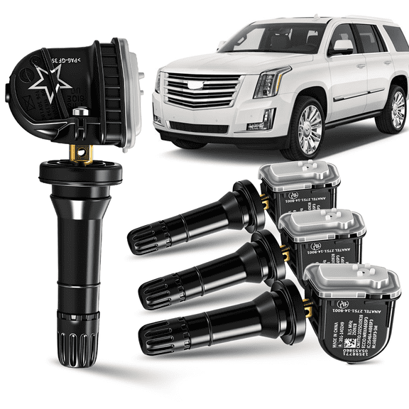 315MHz Tire Pressure Sensor for Cadillac Escalade 2007-2020 OEM 15254101 22853741 13581558 13516164 TPMS 4pcs