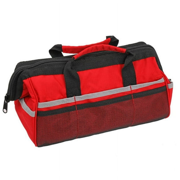 315mm Canvas Tool Kit Outdoor Small Tool Kit Portable Tool Bag Electrician Woodworking Maintenance Tool Storage Bag