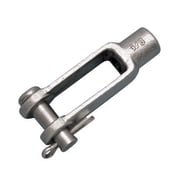316-NM UNF STAINLESS STEEL THREADED YOKE END 3/16" LH S0113-LF05
