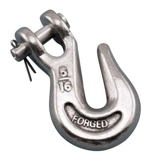 316 STAINLESS STEEL CLEVIS GRAB HOOK 1/4" (S0451-0007)