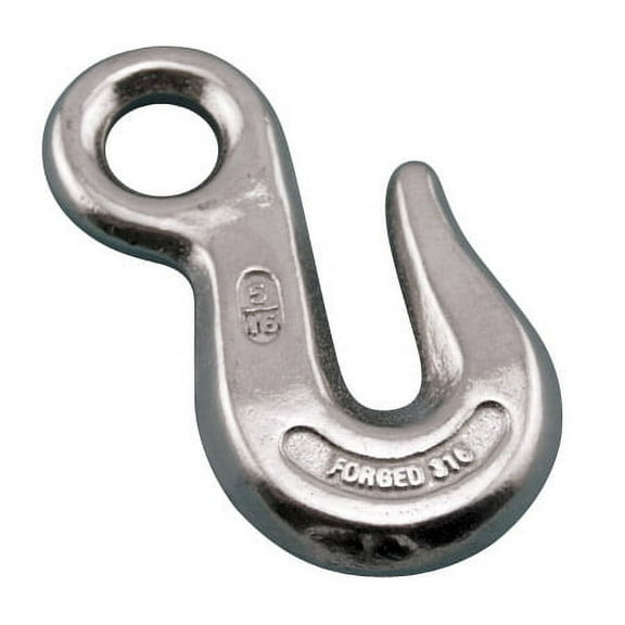 316 STAINLESS STEEL EYE GRAB HOOK 1/4" (S0453-0007)