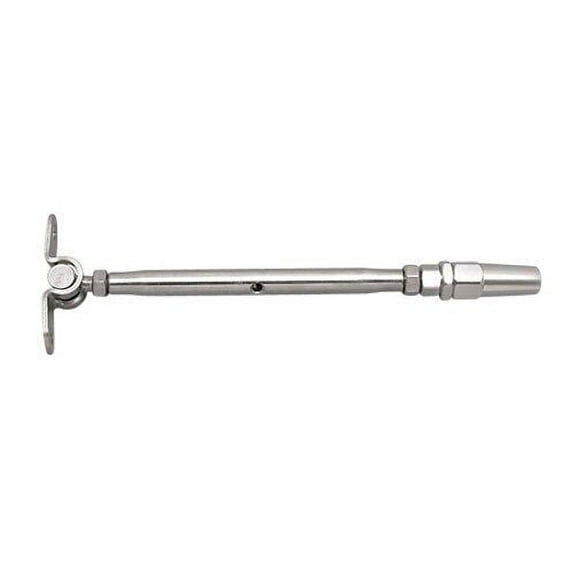 316 STAINLESS STEEL QUICK ATTACH STUD & WALL MOUNT TURNBUCKLE 1/8" (S0766-0703)