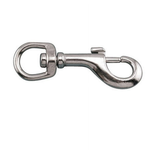 316 STAINLESS STEEL SWIVEL BOLT SNAP 3/8" (S0176-0000)