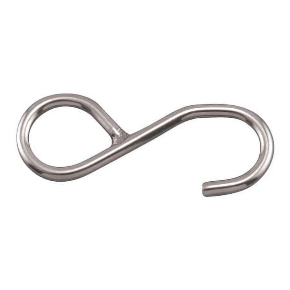 316 STAINLESS STEEL WELDED "S" WEB HOOK 2" (S0212-0050)