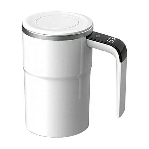 316 Stainless Steel Automatic Stirring Mug – Portable Electric Mixing Cup for Coffee/Tea (Travel-Friendly)