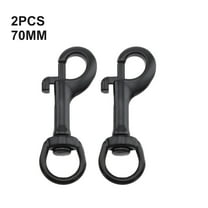 316 Stainless Steel Black Single Hook Swivel Eye Bolt Snap Hook For Scuba Diving Pet Leash Flag Camping Tent No Rust Accessories