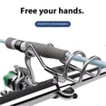 thumbnail image 1 of 316 Stainless Steel Clamp-On Fishing Rod Holder – Marine Grade Boat Rod Rack for Kayak, Boat, RV, and Vehicle – Corrosion-Resistant Fishing Accessory, 1 of 13