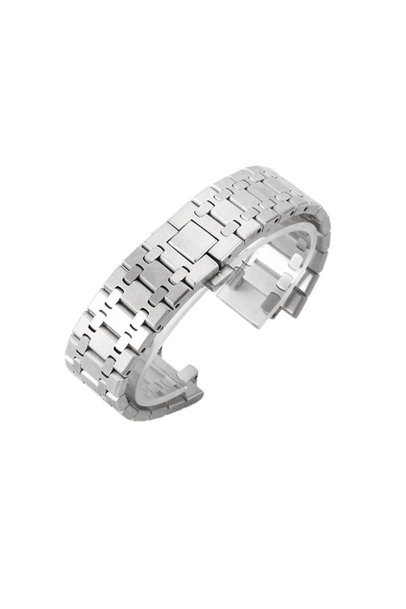 316 Stainless Steel Double Press Butterfly Buckle Watchbands Fit For Ap 41mm Concave-Convex Interface 15400 15500 26mm
