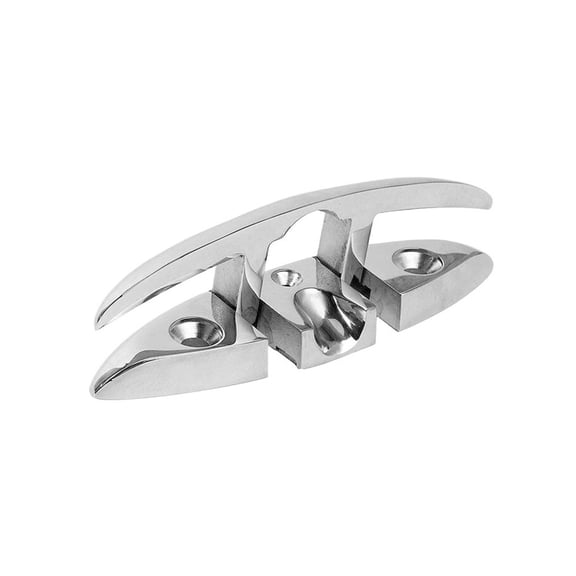 316 Stainless Steel Flip-up Marine Dock Rope Cleats Mooring Accessories Boat Lifting Rope Bolt Dock Hardware For s, Boats And Deck ,Convenient to Use