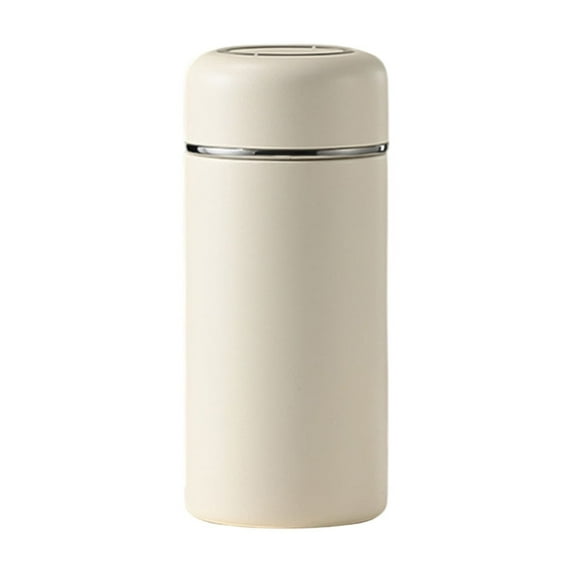 316 Stainless Steel Insulated Tumbler - Mini Compact Pocket Travel Mug - Double Wall Vacuum Insulated Coffee Cup - High Value Water Bottle for Tea and Beverages ( White )