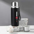 thumbnail image 1 of 316 Stainless Steel Insulated Water Bottle 600ml Vacuum Flask for Hot Cold Drinks 6-Layer Temperature Retention 9x9x24cm, 1 of 7