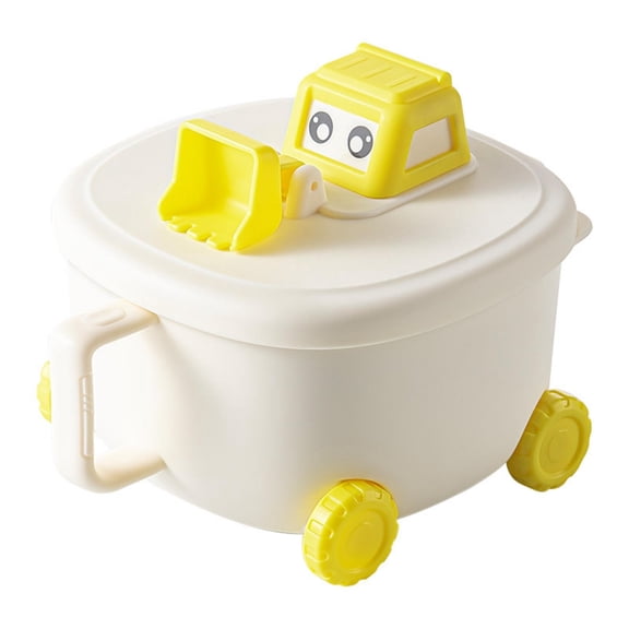 316 Stainless Steel Kids Tableware Set Cute Cartoon Shaped Bowls Plates Heat Feeding Containers for Babies Toddlers