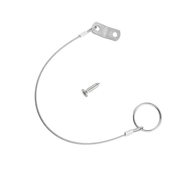 316 Stainless Steel Lanyard Cable With Quick Release Ring, 1.5mm Anti-Lost Tether Wire for KAYAK For Bimini Pins, Helmet, Paddleboard, for JETSKI, Bike