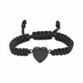 thumbnail image 1 of 316 Stainless Steel Love Heart Urn Locket Adjustable Braided Rope Bracelet Cremation Jewelry for Ashes Keepsake, 1 of 4