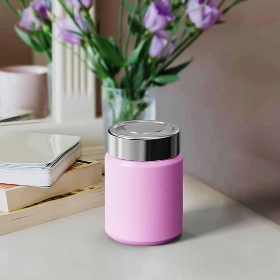 316 Stainless Steel Portable Insulated Cup, Mini 180ml Long Lasting Hot Cold Thermal Mug, Compact Leak Proof Vacuum Insulation Water Bottle for Travel Office Outdoor Daily Drinking