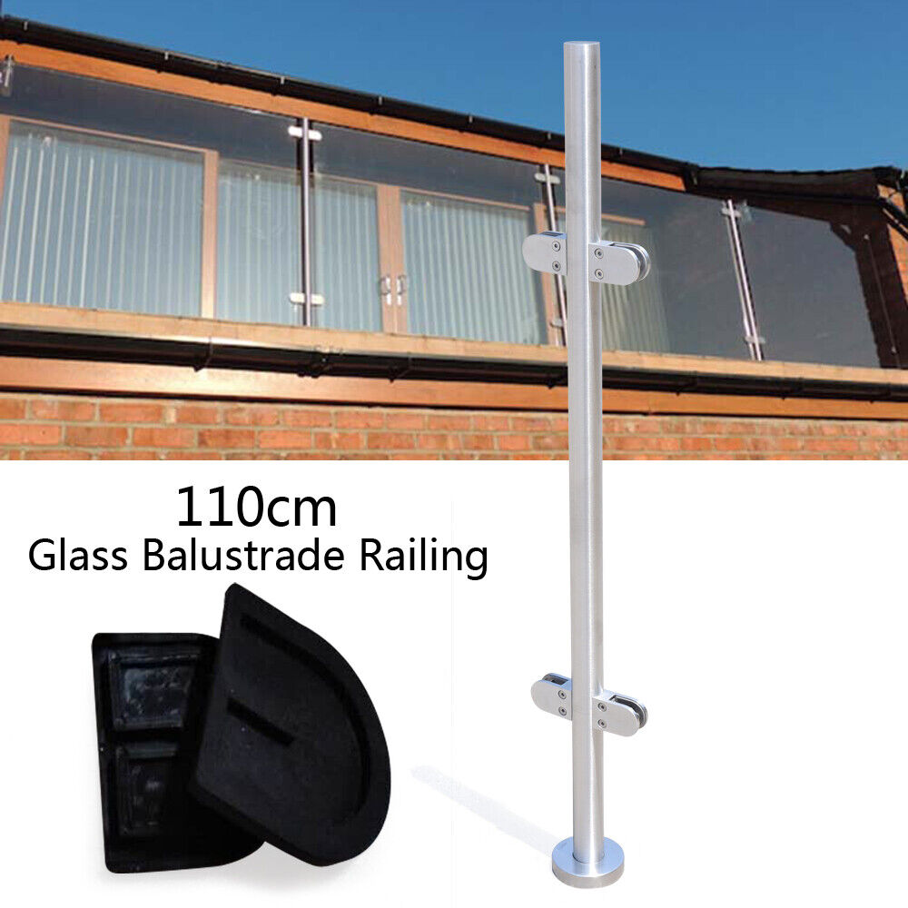 316 Stainless Steel Railing Post for Balcony Guardrails, Attic ...